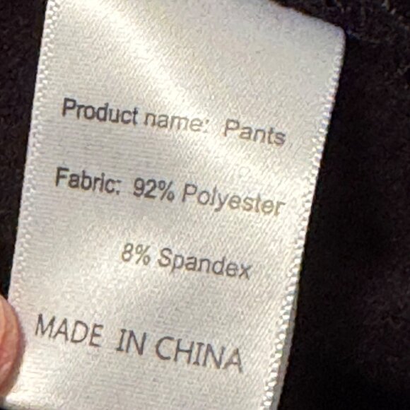 Svacuam Outdoor Hiking Pants XL Navy Blue Polyester Spandex Blend With Zipper - Picture 5 of 12